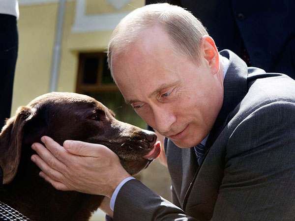 C какими животными встречался Путин